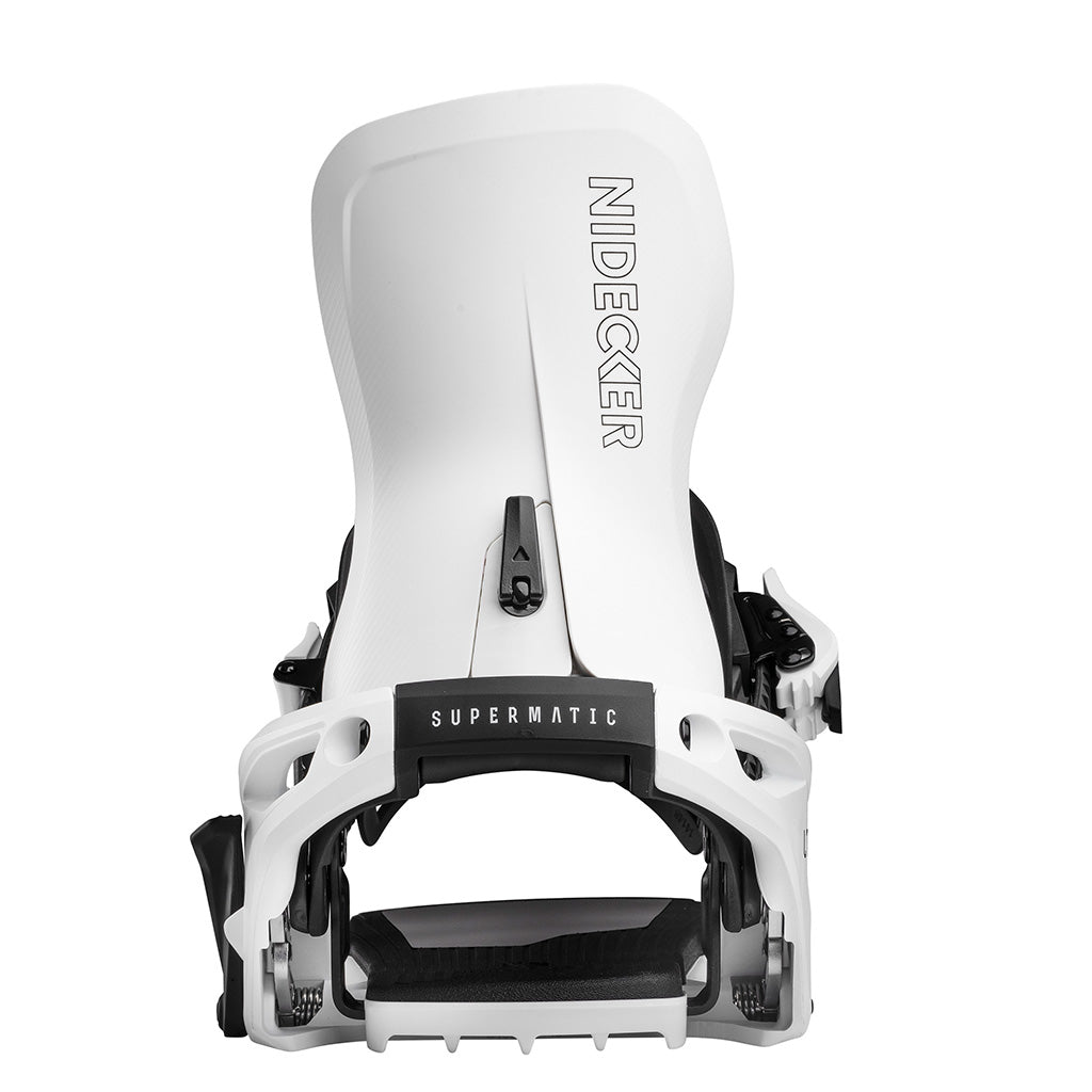 Lt Supermatic White 25/26 - Snowboard Bindings