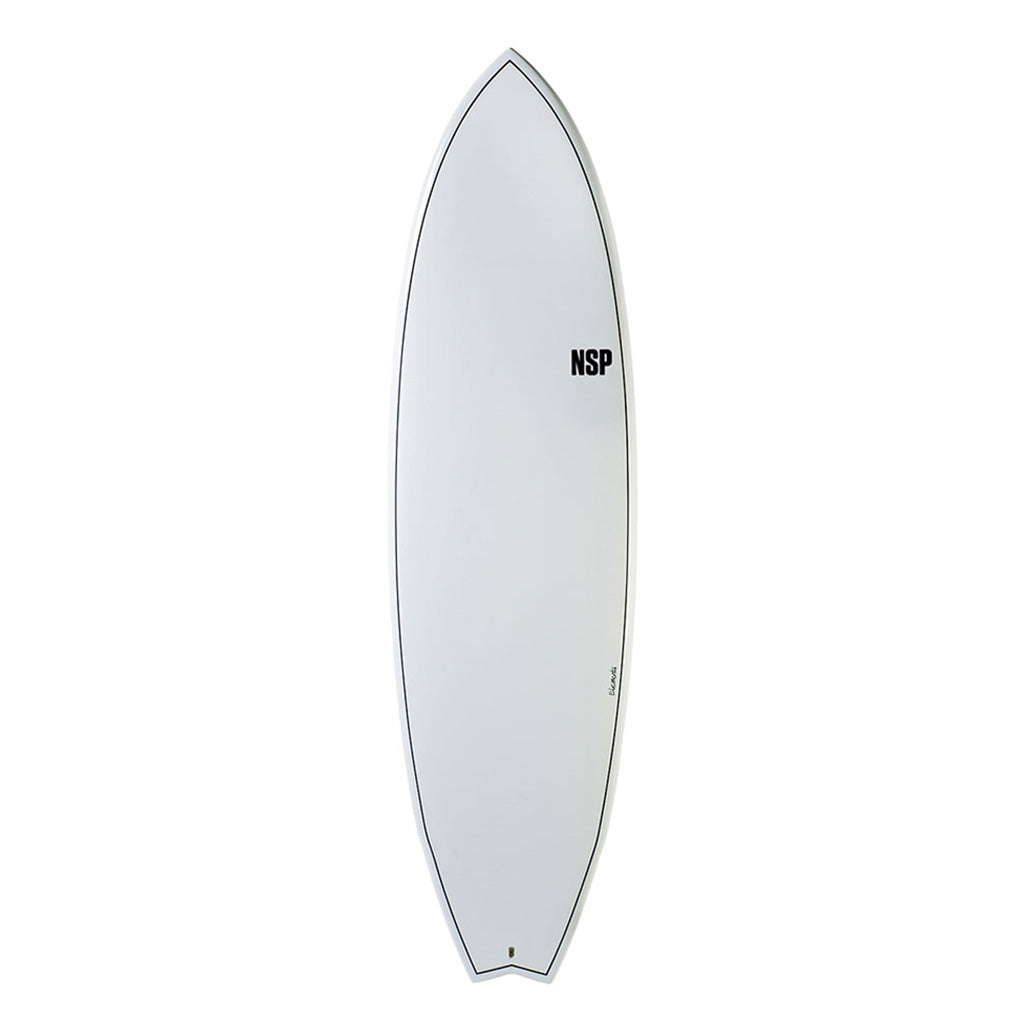 Elements HDT Fish 6'4 White FTU - Surfboard
