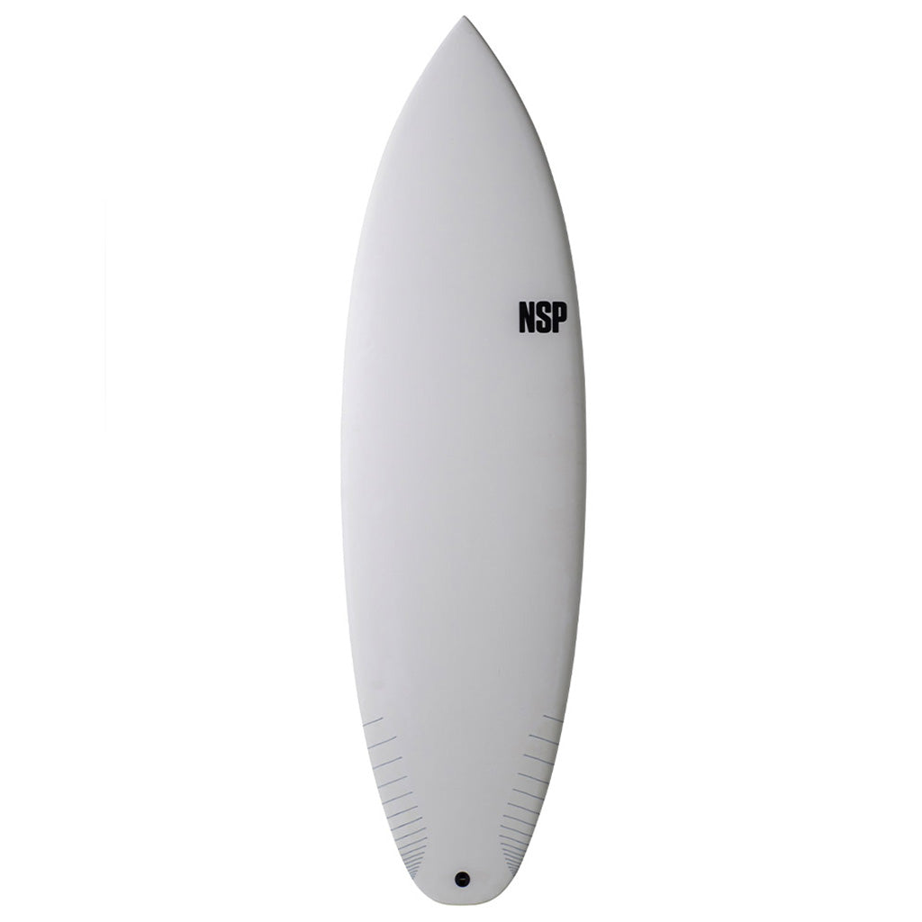 NSP Protech Tinder-D8 6'2 White FTU - Surfboard