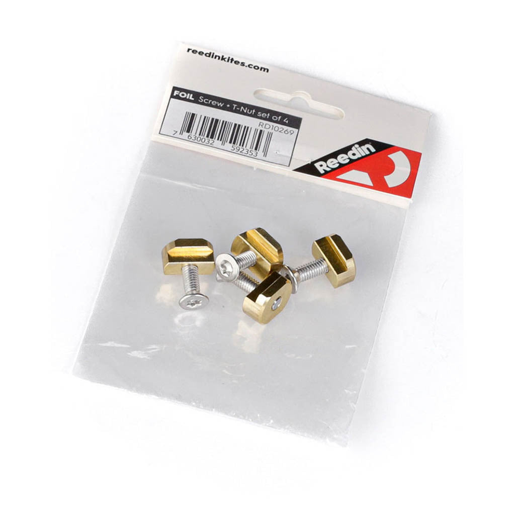 FlightAttendant  Baseplate T-nut screw set Carbon - Accessories